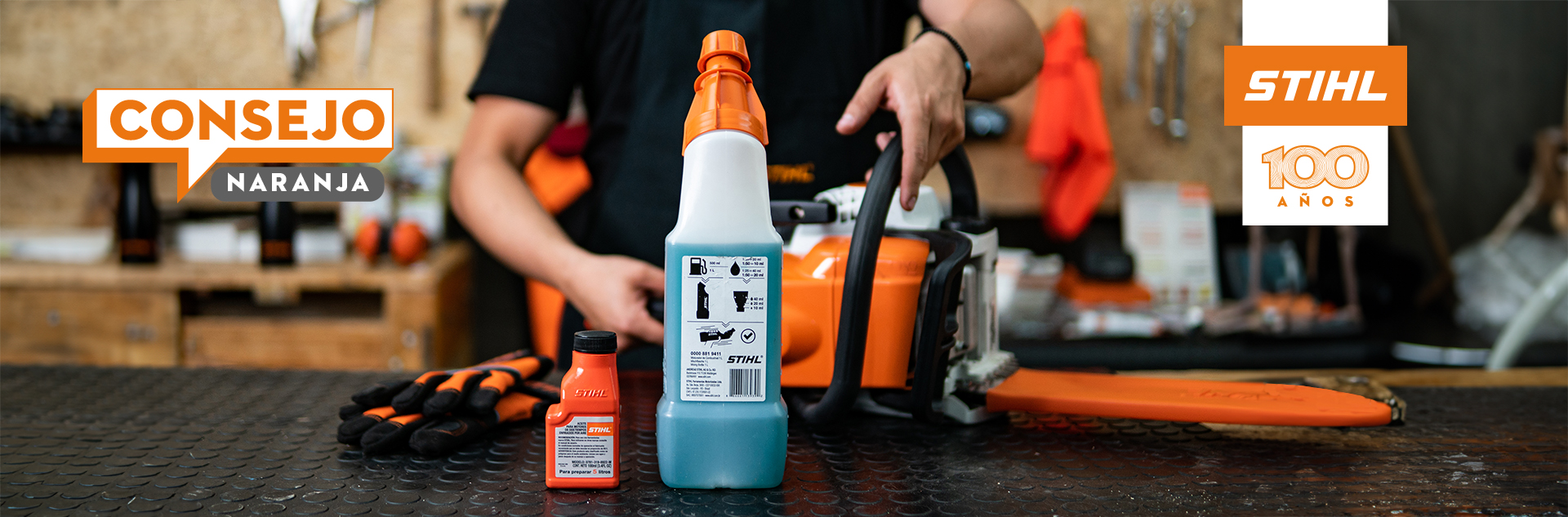 Botella Mezcladora Stihl de 1 L