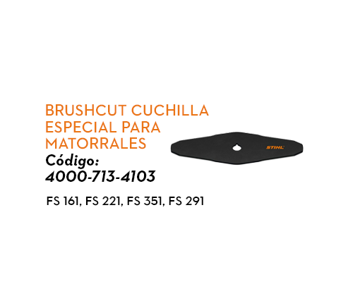 BRUSHCUT CUCHILLA